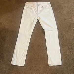 White true religion jeans